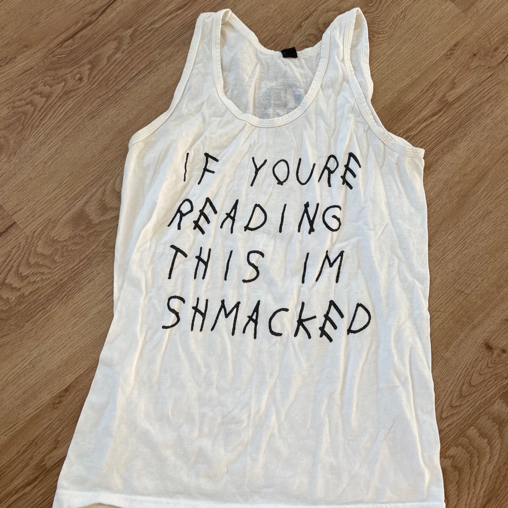 Im shmacked tank top